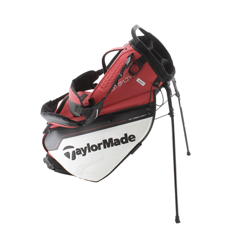TaylorMade Stealth Stand Bag - Red/White/Black