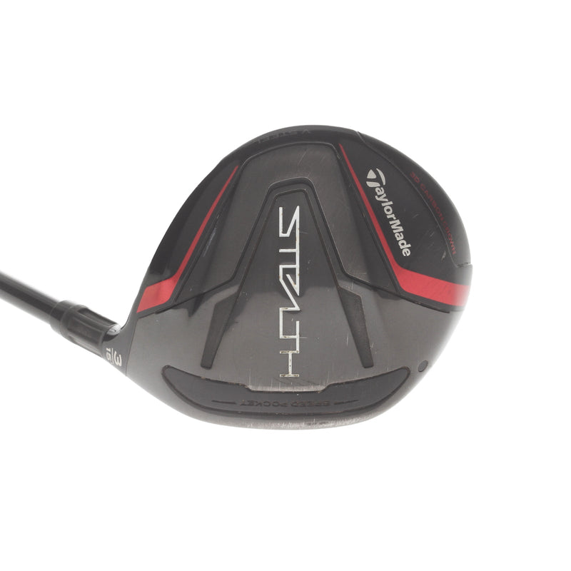 TaylorMade Stealth Graphite Mens Right Hand Fairway 3 Wood 15* Regular - Ventus Red FW 5-R