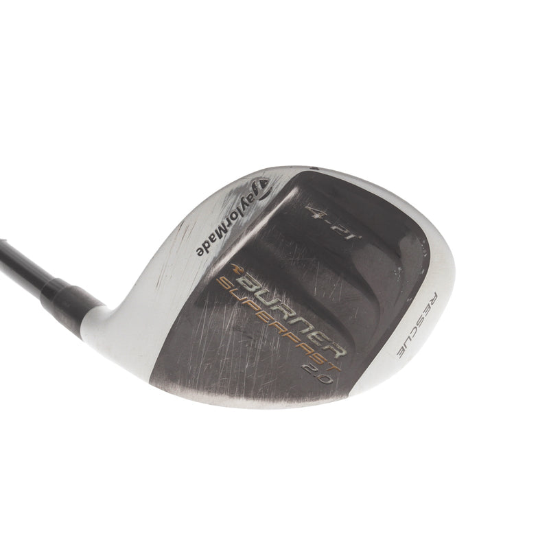 TaylorMade Burner Superfast 2.0 Graphite Mens Right Hand 4 Hybrid 21* Stiff - REAX 60