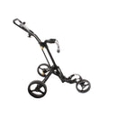 PowaKaddy Twinline 5 3-Wheel Push/Pull Trolley - Black
