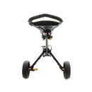 PowaKaddy Twinline 5 3-Wheel Push/Pull Trolley - Black