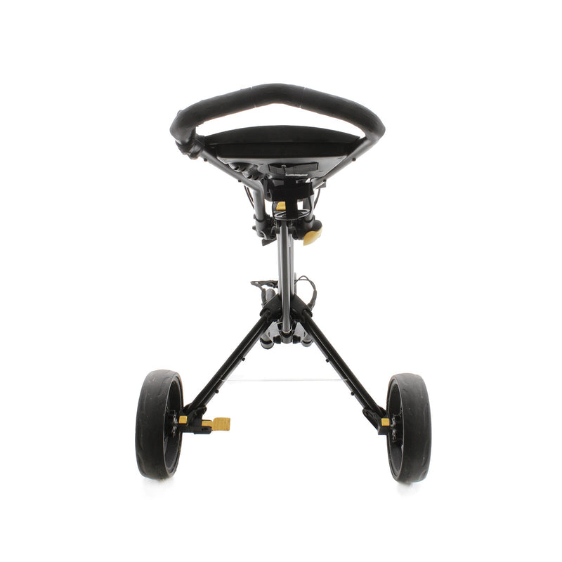 PowaKaddy Twinline 5 3-Wheel Push/Pull Trolley - Black
