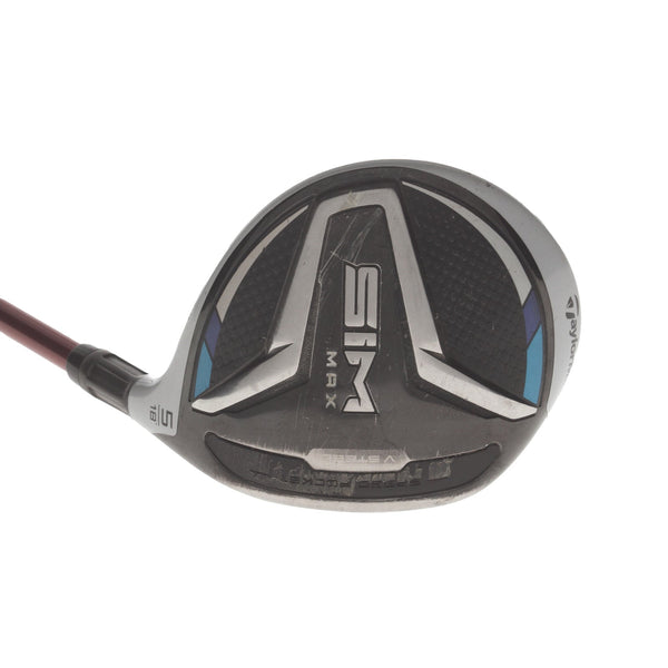 TaylorMade Sim Max Graphite Mens Right Hand Fairway 5 Wood 18* Regular - Fujikura Ventus 5-R