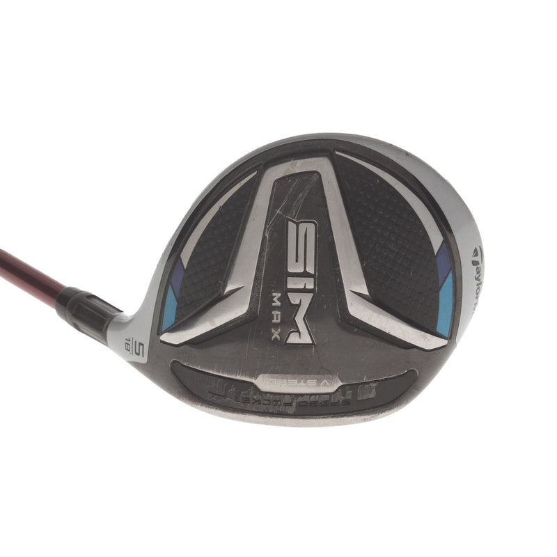 TaylorMade Sim Max Graphite Mens Right Hand Fairway 5 Wood 18* Regular - Fujikura Ventus 5-R