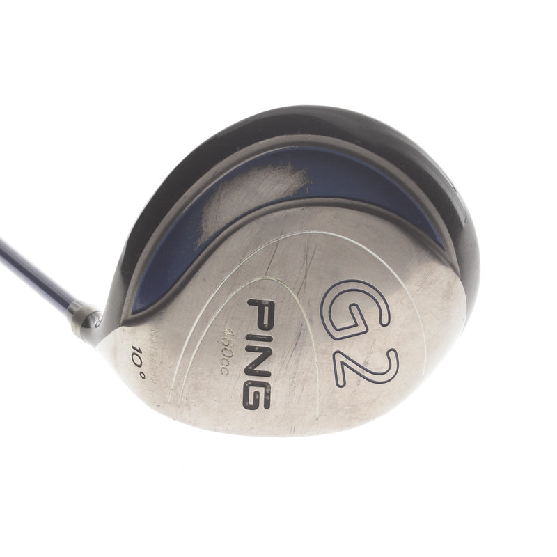 Ping G2 Graphite Mens Right Hand Driver 10* Stiff - Grafalloy ProLaunch Blue 65S