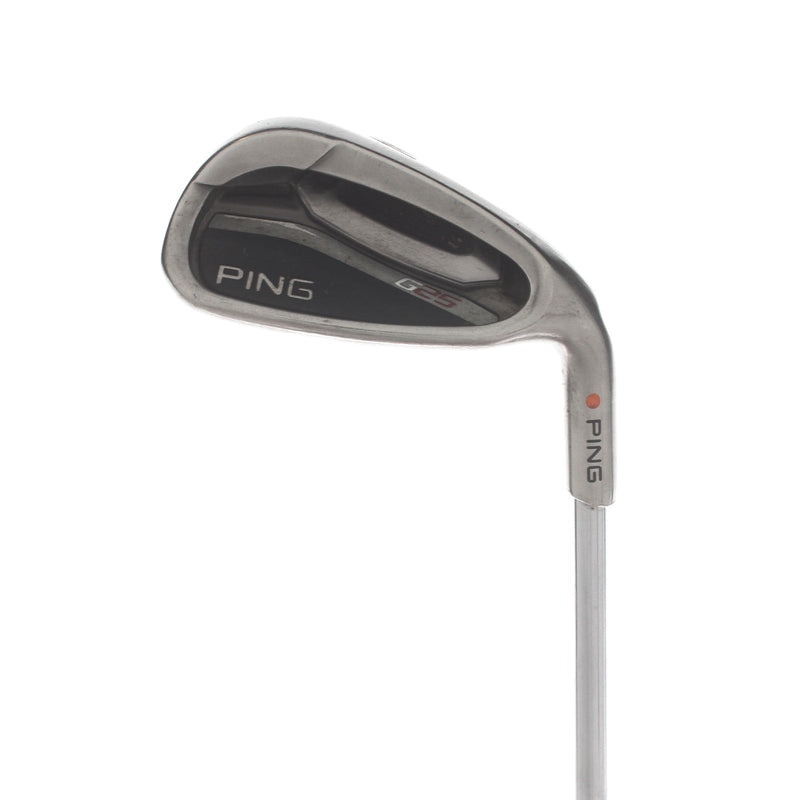 Ping G25 Steel Mens Right Hand Pitching Wedge Red Dot 45* 1* Flat Regular - Project X Rifle 5.5