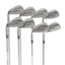 Howson Derby Oversize Steel Mens Left Hand Irons 3-SW Regular - Howson