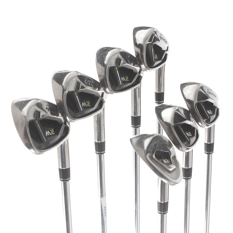 TaylorMade M2 2017 Steel Mens Right Hand Irons 5-SW Regular - REAX 88