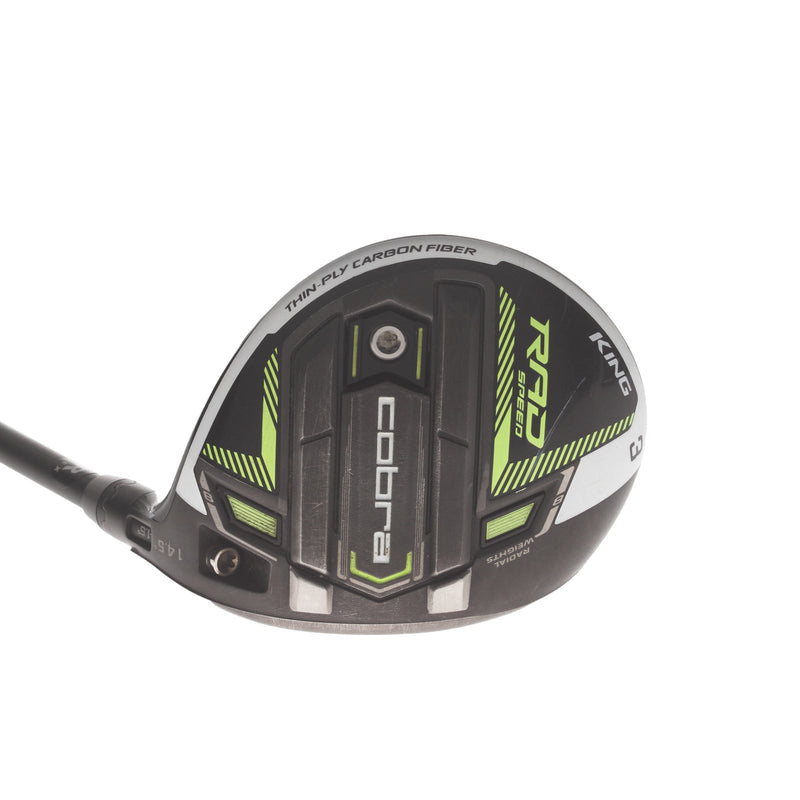 Cobra Radspeed Graphite Mens Right Hand Fairway 3 Wood 14.5* Regular - Motore X F3 6-R