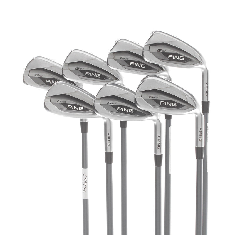 Ping G425 Graphite Mens Right Hand Irons 5-UW Black Dot Regular - Ping Alta CB AWT