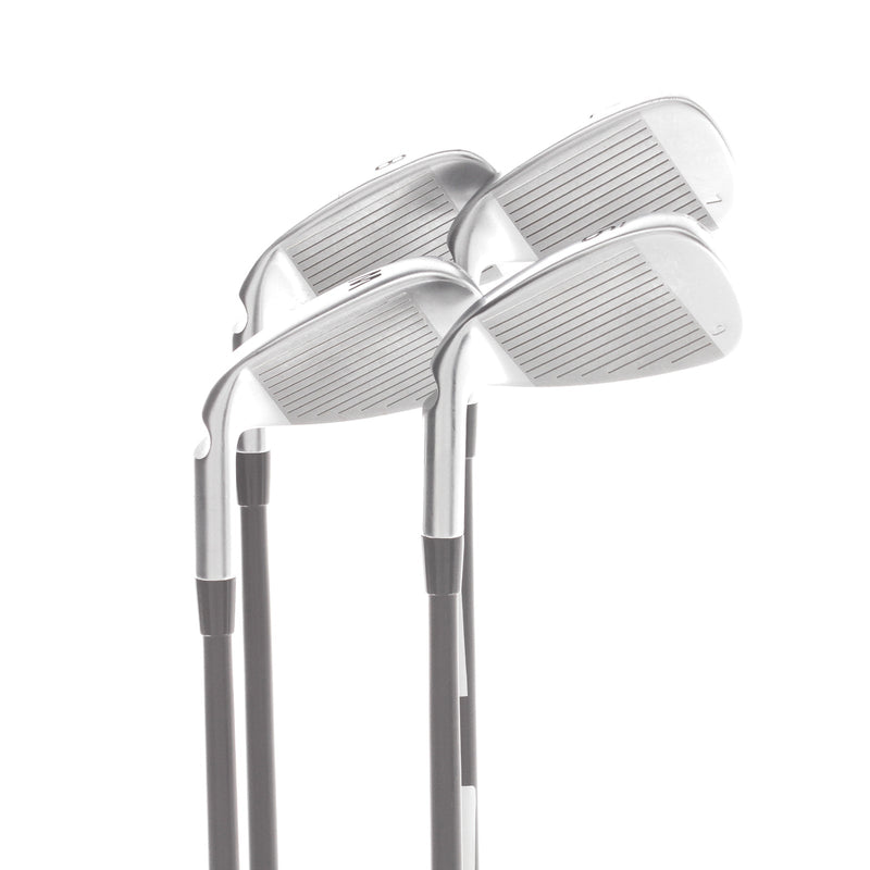 Ping G430 Graphite Mens Right Hand Irons 7-PW Red Dot 1* Flat Regular - Ping AWT