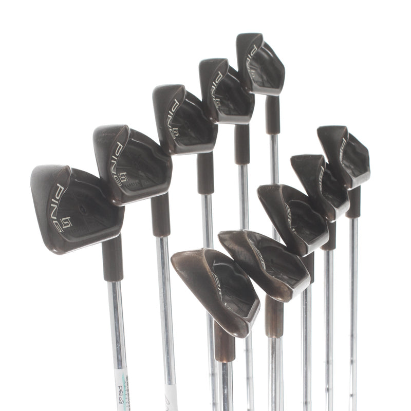 Ping ISI Steel Mens Right Hand Irons 3-LW Black Dot Regular - Ping Karsten