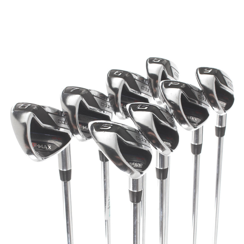 Cobra F-Max One Length Steel Mens Right Hand Irons 5-GW+SW Regular - True Temper One Length