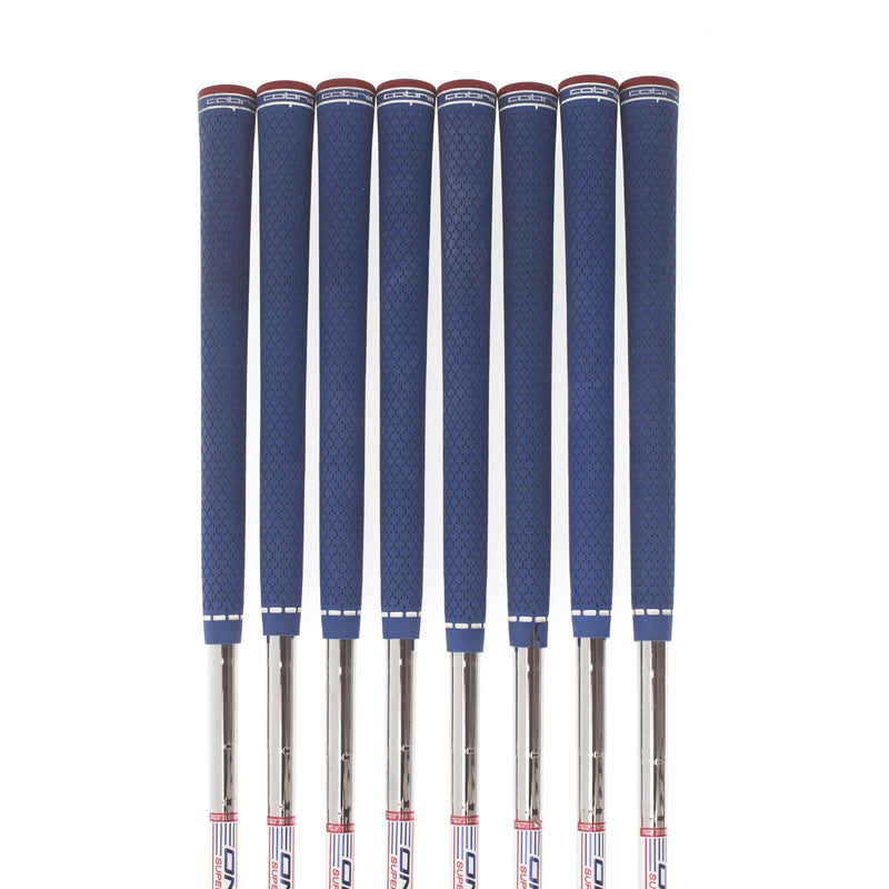 Cobra F-Max One Length Steel Mens Right Hand Irons 5-GW+SW Regular - True Temper One Length