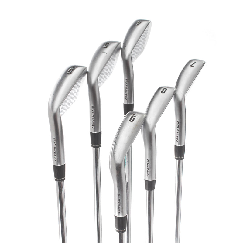 Callaway Apex Forged CF16 Steel Mens Right Hand Irons 4-9 Regular - True Temper XP95