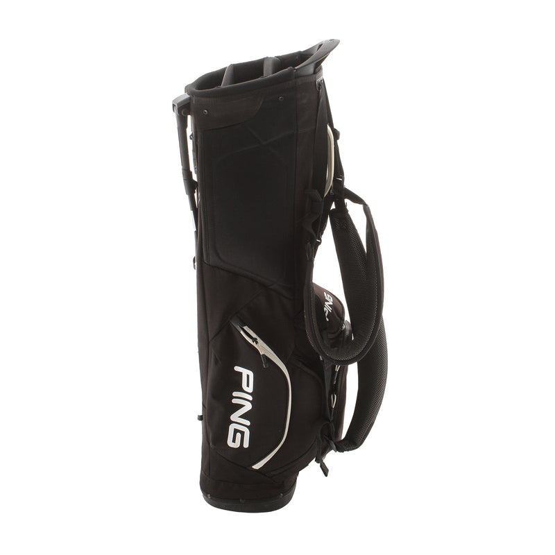 Ping Hoofer Lite Stand Bag - Black/White