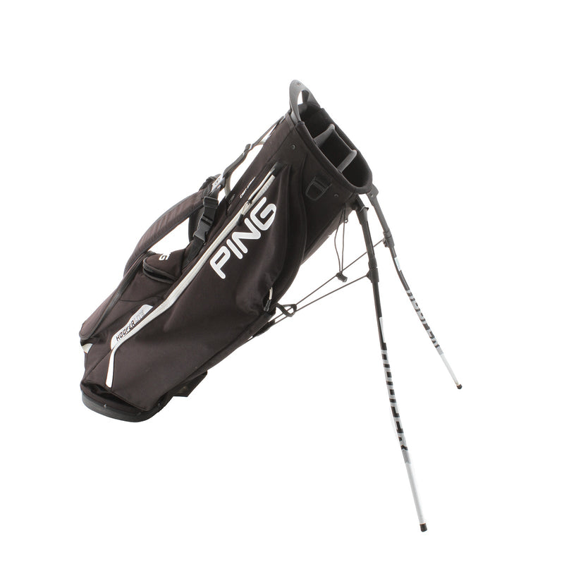Ping Hoofer Lite Stand Bag - Black/White