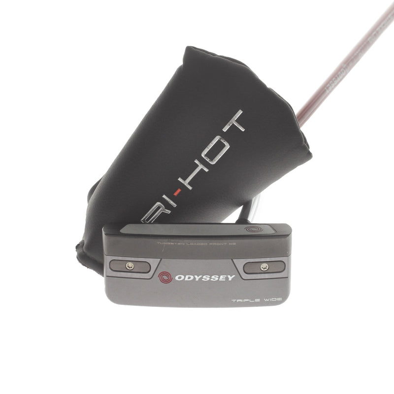 Odyssey Tri Hot 5K Triple Wide Mens Right Hand Putter 34" Mallet Stroke Lab - Odyssey