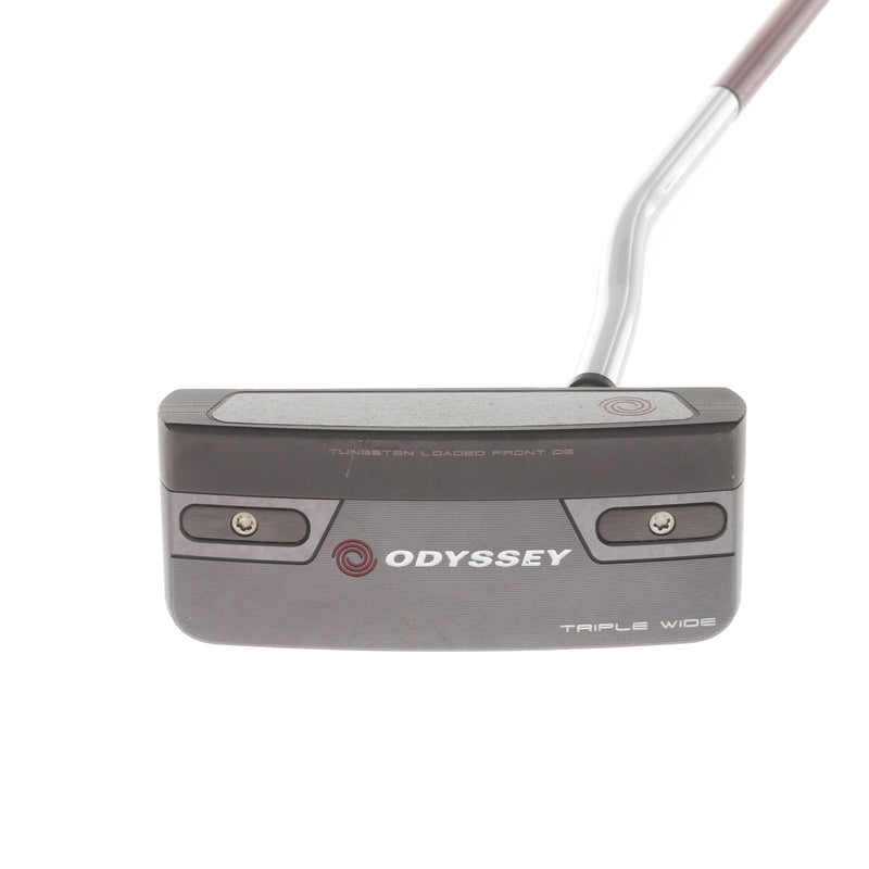 Odyssey Tri Hot 5K Triple Wide Mens Right Hand Putter 34" Mallet Stroke Lab - Odyssey