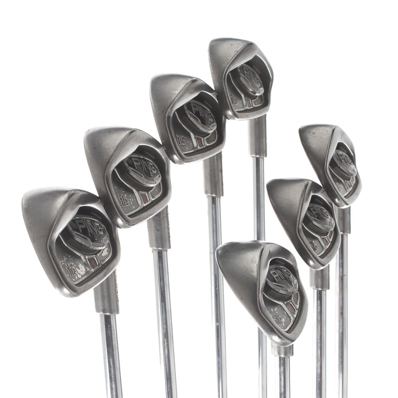 Ping i15 Steel Mens Right Hand Irons 4-PW Blue Dot 1* Upright Regular - Ping AWT