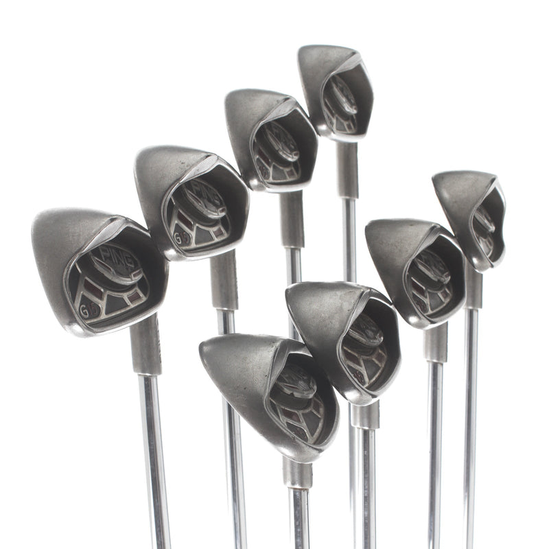 Ping G15 Steel Mens Right Hand Irons 4-SW Black Dot Regular - Ping AWT