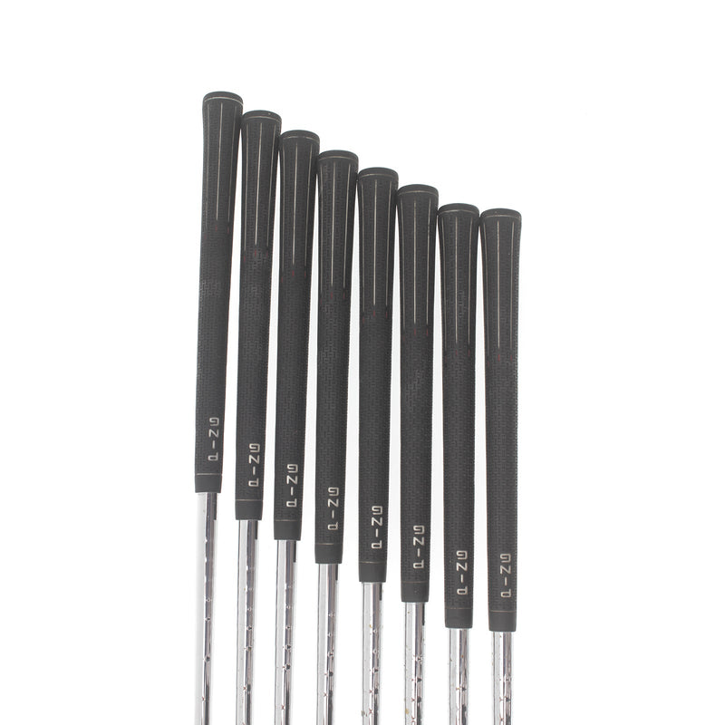 Ping G15 Steel Mens Right Hand Irons 4-SW Black Dot Regular - Ping AWT