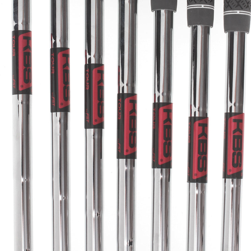 TaylorMade P7MC Steel Mens Right Hand Irons 4-PW Stiff - KBS Tour