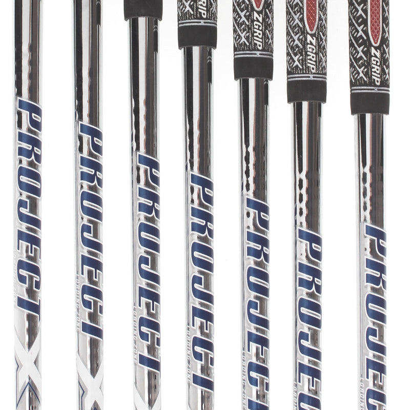 Mizuno JPX 923 Hot Metal Steel Mens Right Hand Irons 5-SW Regular - Project X LZ 5.0 110g