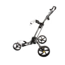 iCart Go 3-Wheel Push/Pull Trolley - Black/Grey/Yellow