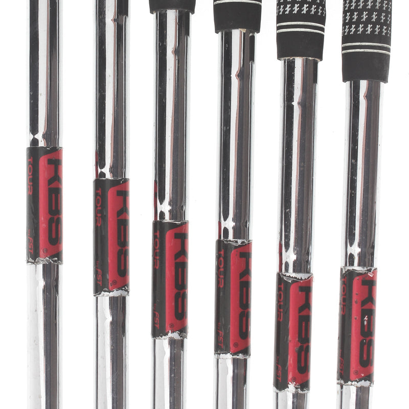 TaylorMade PSi Steel Mens Right Hand Irons 5-PW Stiff - KBS Tour
