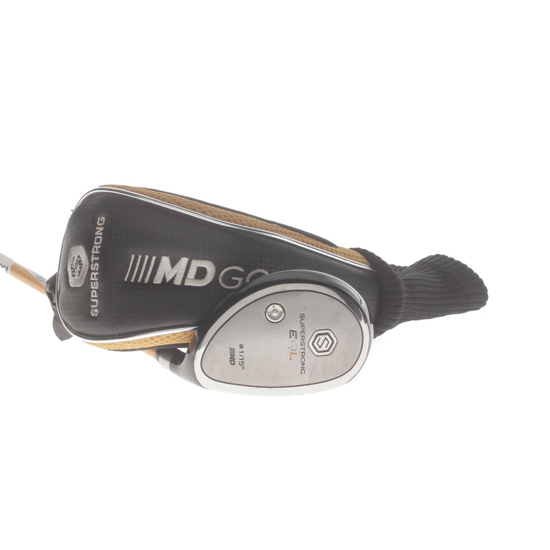 MD Golf Superstrong EQL Graphite Mens Right Hand 1 Hybrid 15* Stiff - UST Proforce 65