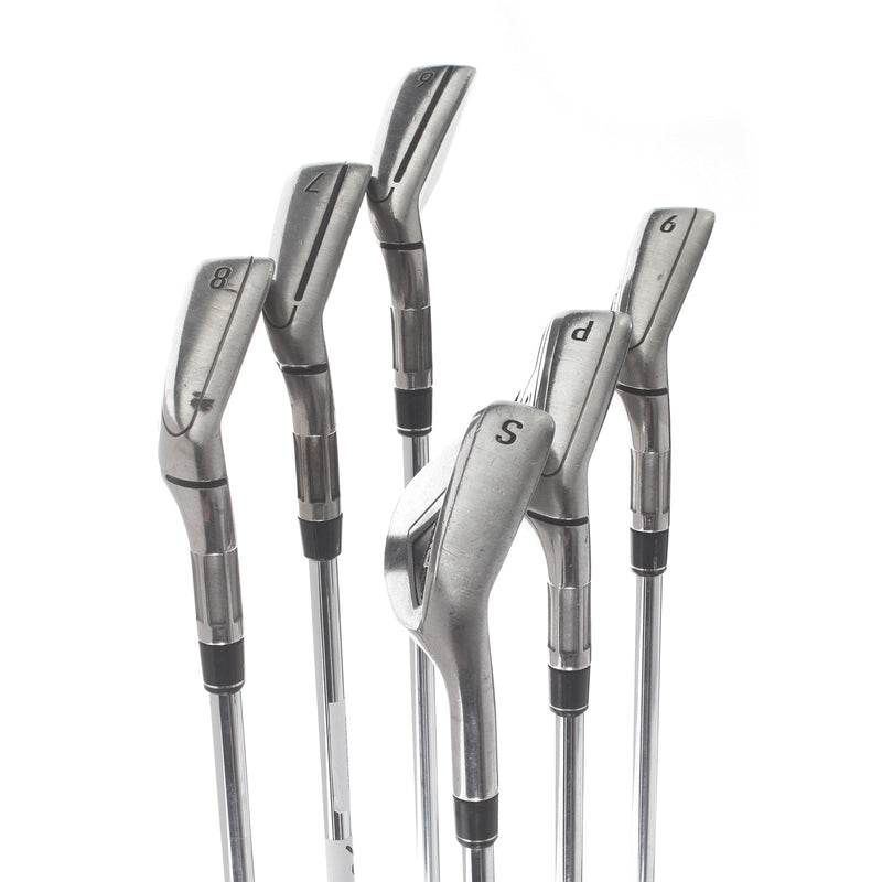 TaylorMade M6 Steel Mens Right Hand Irons 6-SW Regular - KBS Max 85