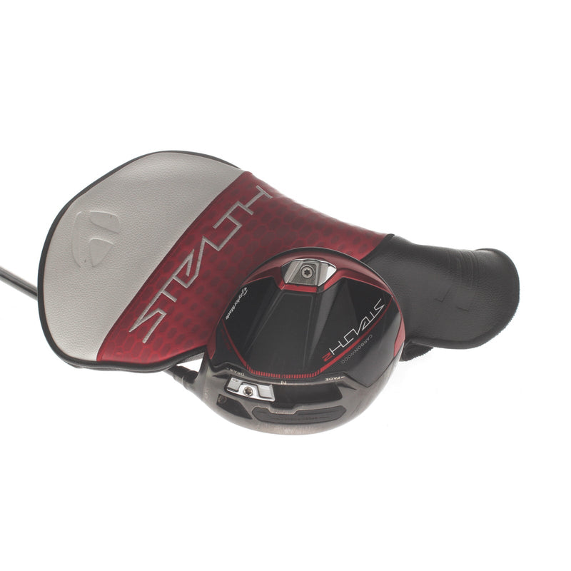 TaylorMade Stealth2 Plus+ Graphite Mens Right Hand Driver 9* Stiff - HZRDUS Black 6.0 60g