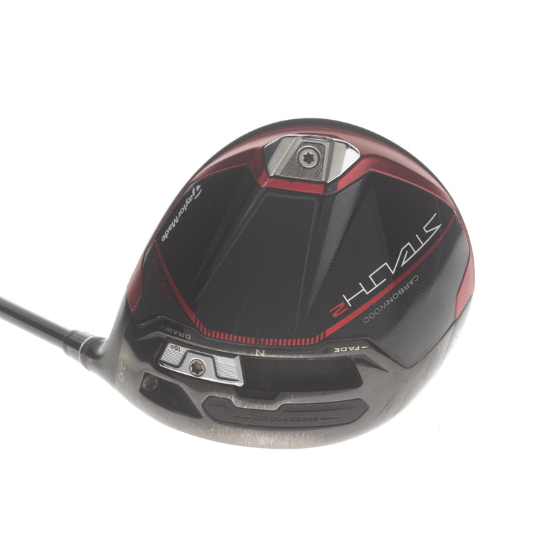 TaylorMade Stealth2 Plus+ Graphite Mens Right Hand Driver 9* Stiff - HZRDUS Black 6.0 60g