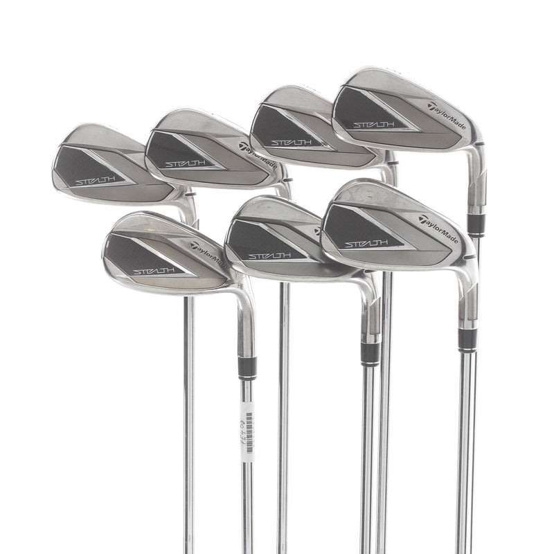 TaylorMade Stealth Steel Mens Right Hand Irons 5-SW Stiff - KBS Max MT 85