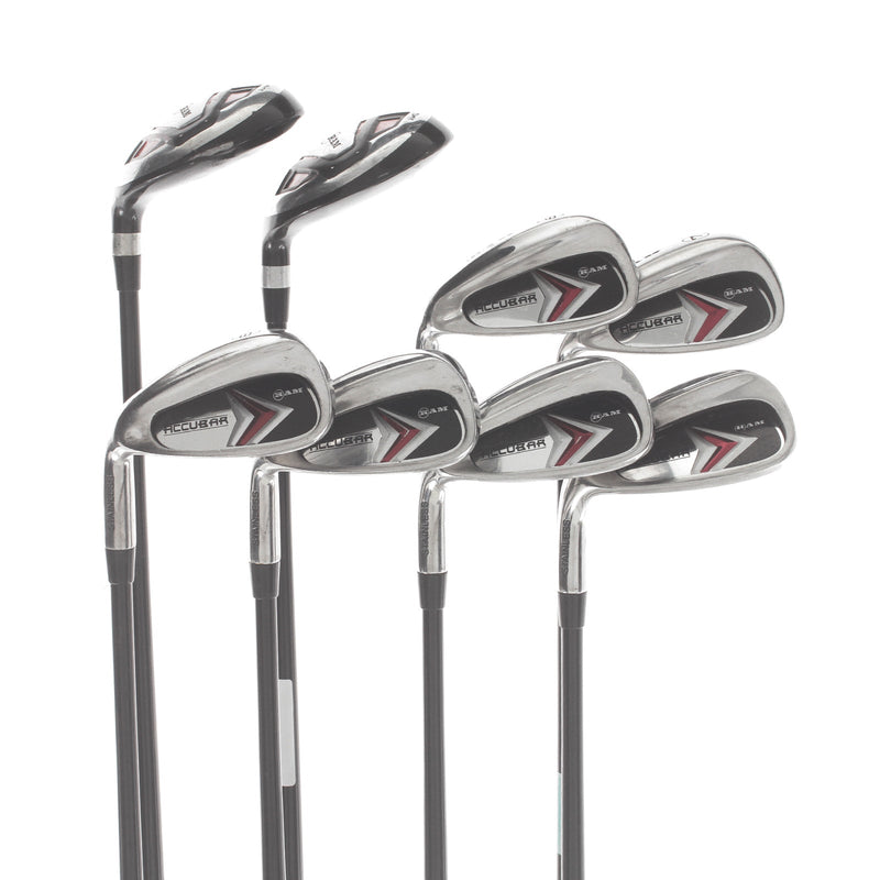 Ram Accubar Graphite Mens Left Hand Irons 4-PW Regular - RAM Powerstick