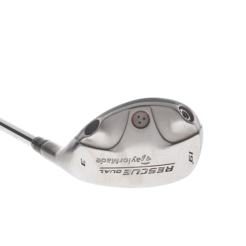 TaylorMade Rescue Dual Steel Mens Right Hand 3 Hybrid 19* Regular - TaylorMade Hybrid Lite