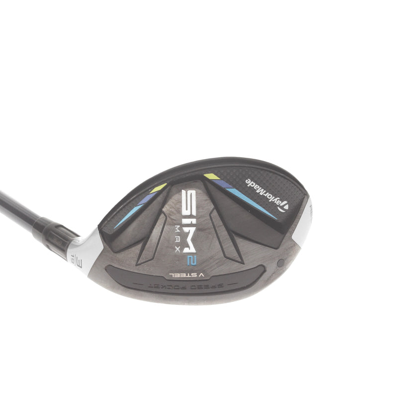 TaylorMade Sim2 Max Graphite Mens Right Hand 3 Hybrid 19* Stiff - Fujikura Ventus 7-S