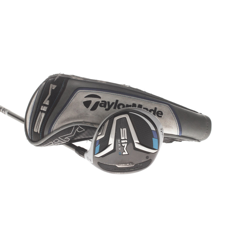 TaylorMade Sim Max D Graphite Mens Right Hand Fairway 7 Wood 22* Regular - UST Mamiya Helium 5F3 FW