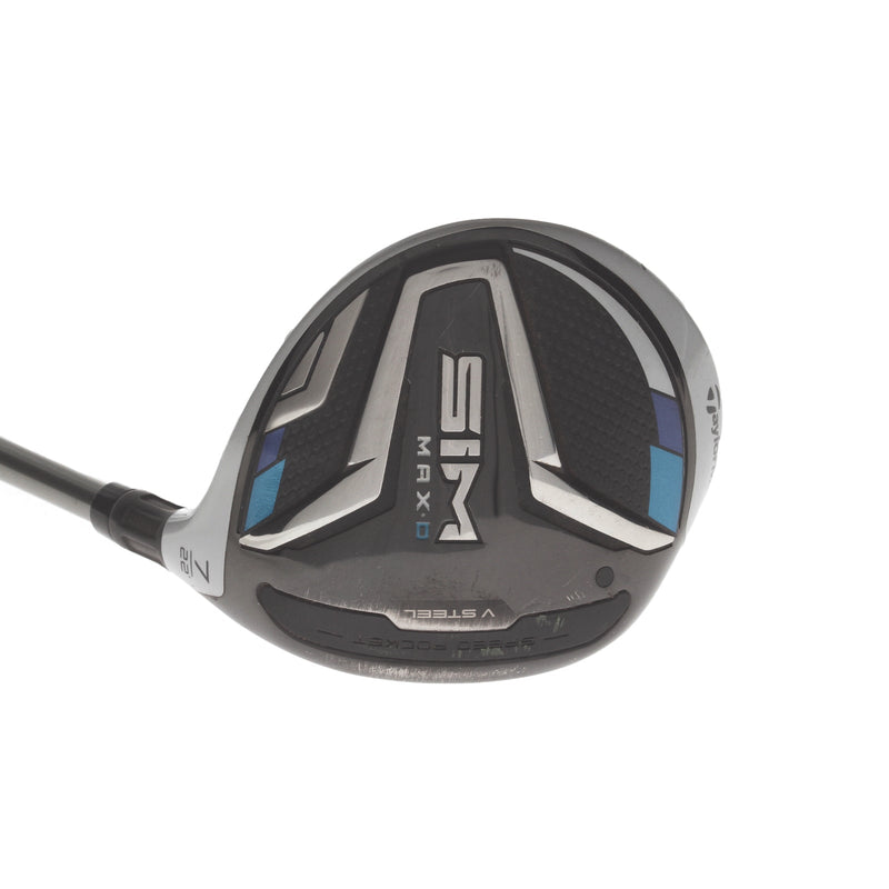 TaylorMade Sim Max D Graphite Mens Right Hand Fairway 7 Wood 22* Regular - UST Mamiya Helium 5F3 FW