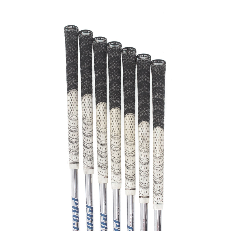 Ping i210 Steel Mens Right Hand Irons 4-PW Black Dot Stiff - Project X LZ 6.0 120g