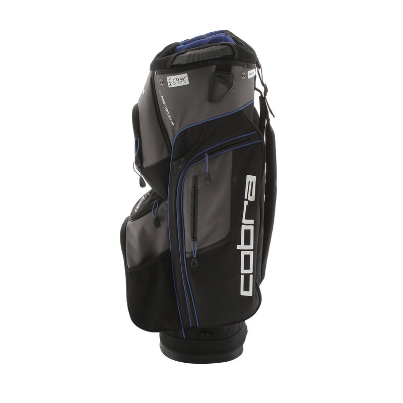 Cobra Cart Bag - Black/Blue