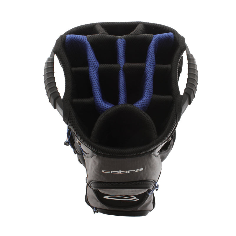 Cobra Cart Bag - Black/Blue