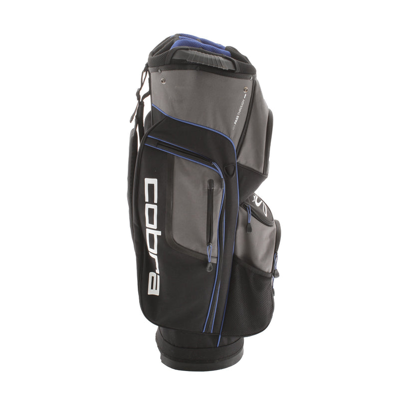 Cobra Cart Bag - Black/Blue
