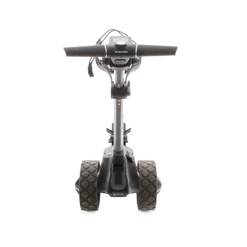 Motocaddy M1 DHC 3-Wheel Electric Trolley 18 Hole Lithium - Black Red