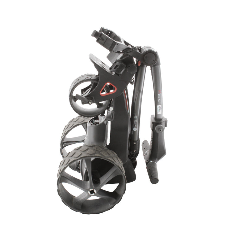 Motocaddy M1 DHC 3-Wheel Electric Trolley 18 Hole Lithium - Black Red