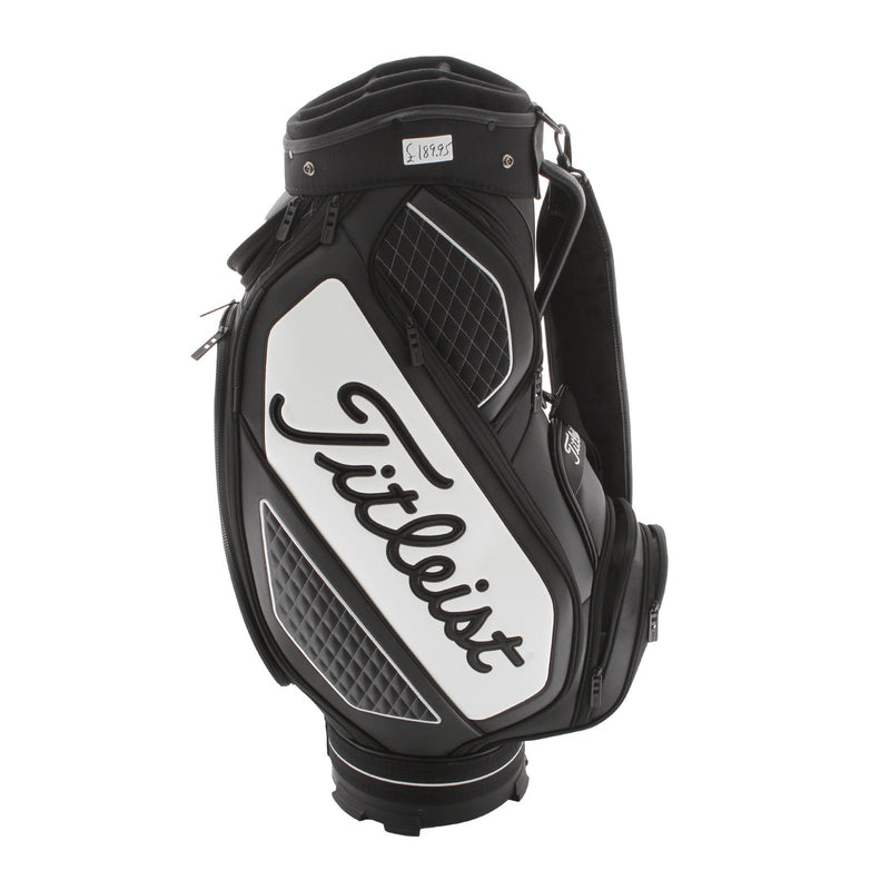 Titleist Tour Series Midsize Cart Bag - Black/white