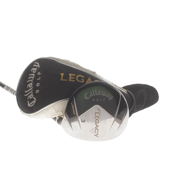 Callaway Legacy Aero Graphite Mens Right Hand Fairway 3 Wood 15* Stiff - Callaway Speed Amorphous 55w S