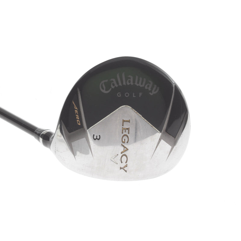 Callaway Legacy Aero Graphite Mens Right Hand Fairway 3 Wood 15* Stiff - Callaway Speed Amorphous 55w S