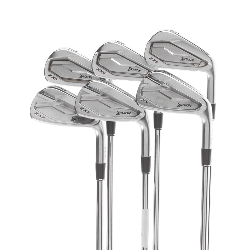 Srixon ZX5/ZX7 Steel Mens Right Hand Irons 5-PW Stiff - KBS $-Taper 120